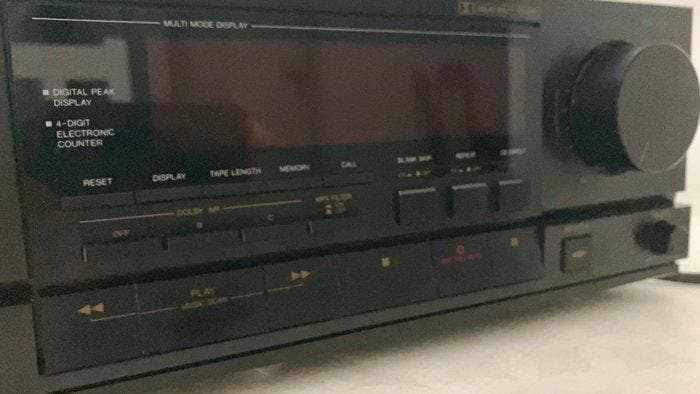 JVC - TD-R611 Audiocassette deck, Audio, Tv en Foto, Radio's