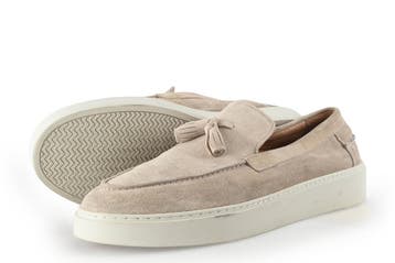Manfield Loafers in maat 45 Beige, Kleding | Heren, Schoenen, Loafers, Manfield, Overige kleuren, Verzenden