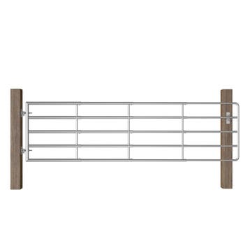Stalen Poort | Tweede kansje | OP = OP (tuinpoort), Staal, Verzenden, Zo goed als nieuw, 200 cm of meer