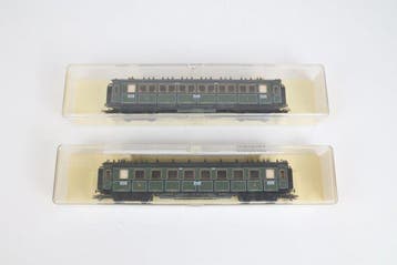 Trix H0 - 23762/23763 - Wagon de passagers pour trains