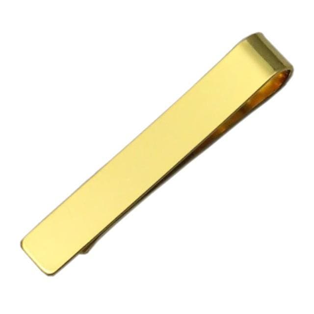 Fako Bijoux - Dasspeld - Clip - 48mm - Goudkleurig, Kleding | Heren, Stropdassen, Verzenden