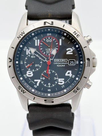 Seiko - Chronograph - Zonder minimumprijs - 7T92-0DX0 -