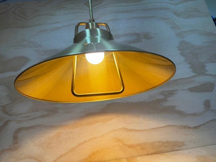 Lyfa - Frits Schlegel - Lamp - P295 - Messing - Lyfa Model, Antiek en Kunst, Antiek | Verlichting