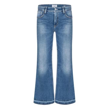 Cambio • blauwe Felina cropped jeans • 36, Kleding | Dames, Cambio, Nieuw, Maat 36 (S), Verzenden