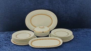 Tafelservies (16) - Porselein