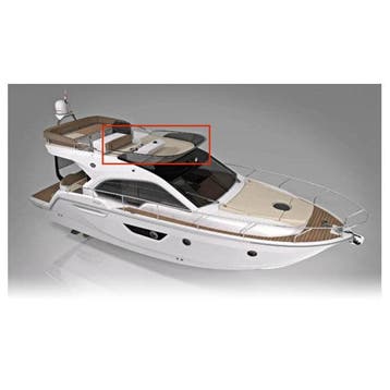 Bieden: Sessa Marine Fly 40 flybridge pilot cover beige - 0, Ophalen of Verzenden, Nieuw