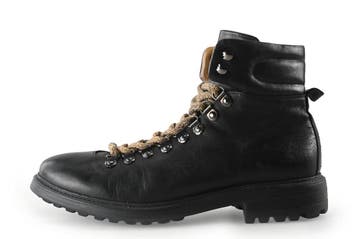 Stefano Lauran Veterboots in maat 44 Zwart, Kleding | Heren, Schoenen, Zwart, Boots, Zo goed als nieuw, Stefano Lauran