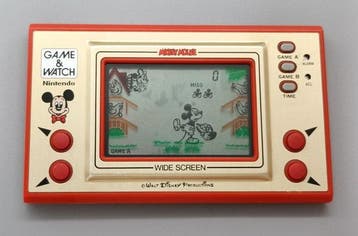 Nintendo - Game & Watch - Wide Screen - Mickey Mouse (MC-25)