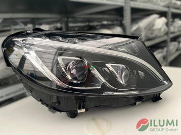 MERCEDES W205 FULL LED SCHEINWERFER RECHT, Verzenden