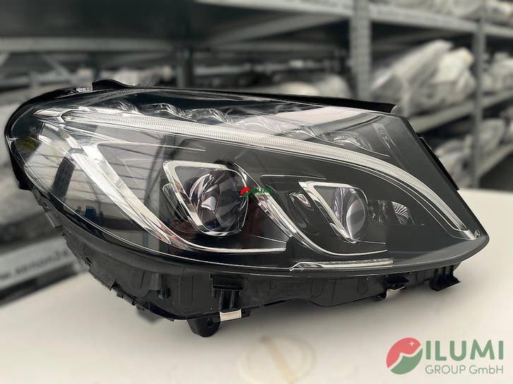 MERCEDES W205 FULL LED SCHEINWERFER RECHT, Autos : Pièces & Accessoires, Éclairage, Envoi