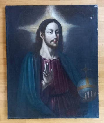 Italiaanse school (XVIII) - Salvator Mundi