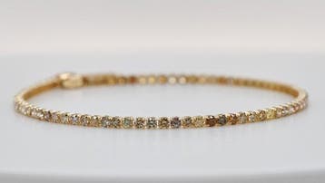 Zonder minimumprijs - Armband - 14 karaat Geel goud -