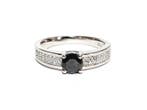 Zonder minimumprijs - Ring Zilver - 0.90ct. tw. Diamant