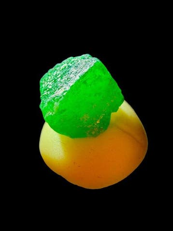 Émeraude Brut. 6,05 ct. Cristal émeraude vert géant de