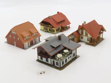 Faller H0 - 282/130300/130392/130310 - Modeltreingebouwen