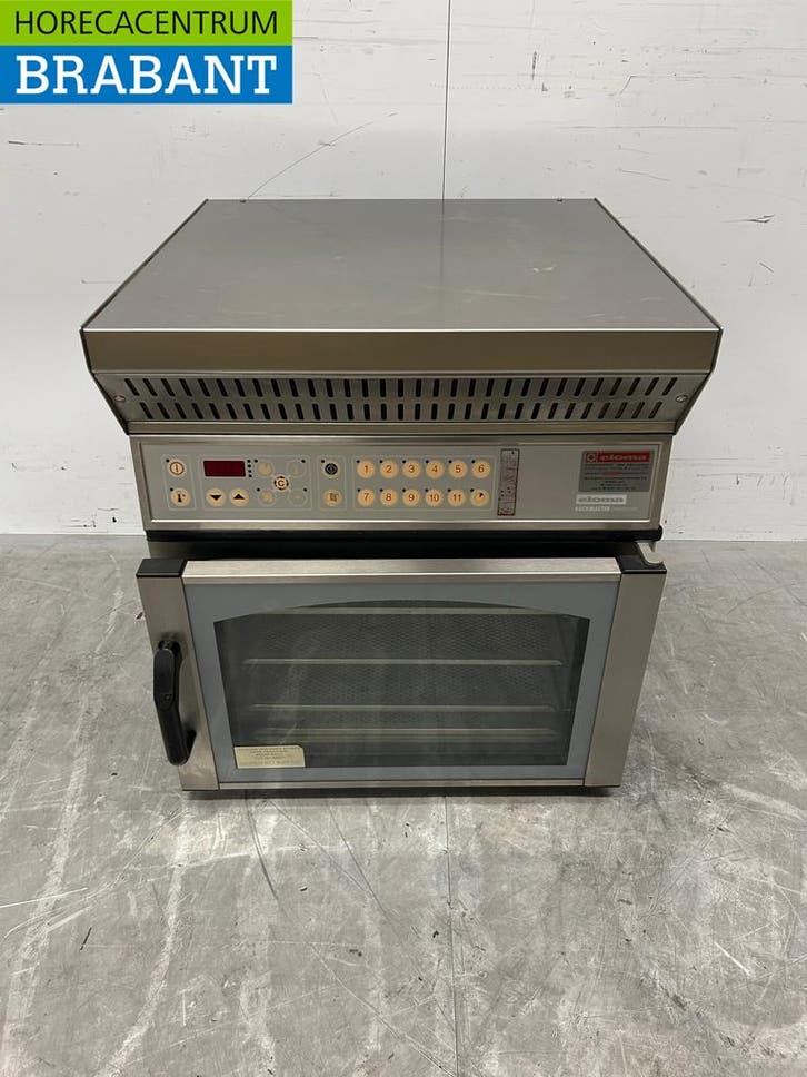 RVS Heteluchtoven Oven Steamer Eloma EB30 met afzuigkap 230V, Zakelijke goederen, Horeca | Keukenapparatuur, Ophalen of Verzenden