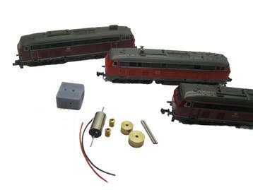 micromotor NF032C Klokankermotor ombouwset voor Fleischmann, Overige merken, Gelijkstroom, Verzenden, Overige typen