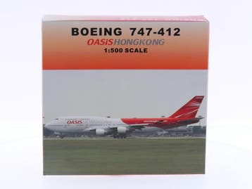 Schaal 1:500 NetModels BLFB500 Oasis Hong Kong Boeing 747..., Ophalen of Verzenden