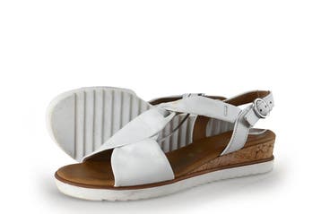 Gabor Sandalen in maat 40 Wit, Kleding | Dames, Verzenden, Wit, Gabor, Sandalen of Muiltjes