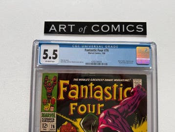 Fantastic Four #76 - Silver Surfer, Galactus & Psycho-Man, Nieuw