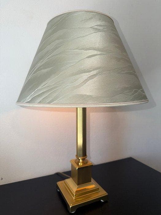 Herda - Tafellamp - Brons, Messing - Herda Amsterdam 64cm!, Antiquités & Art, Curiosités & Brocante