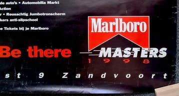 Marlboro - Marlboro Masters of Formula 3 poster - Années