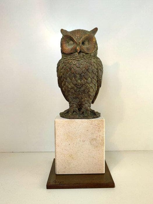 M.R. Arroyo - Guardian de la noche, Antiek en Kunst, Kunst | Designobjecten