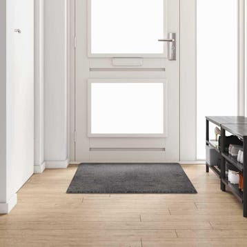 vidaXL Tapijt Loper Grijs 100 x 150 cm 100% Polypropyleen, Verzenden, Nieuw