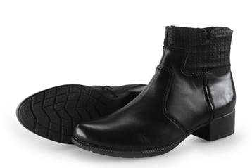 Rieker Enkellaarzen in maat 37 Zwart, Kleding | Dames, Verzenden, Zwart, Lage of Enkellaarzen, Zo goed als nieuw