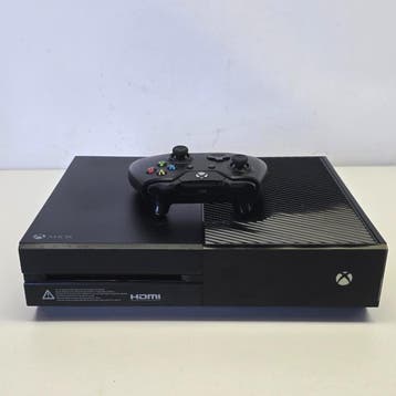 Xbox one 1540 500Gb Zwart inclusief controller en adapter, Ophalen of Verzenden