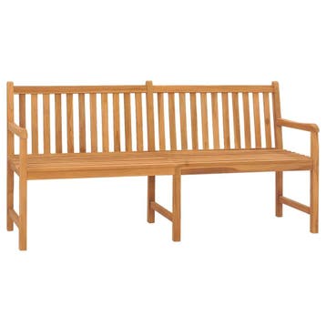 vidaXL Tuinbank 180 cm massief teakhout, Verzenden