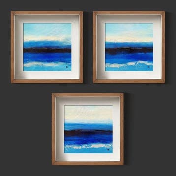 Noelia Correa Art - MULKI . Apertura Azul XL