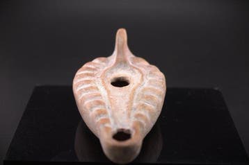 Het late hoogimperium Terracotta Romeinse lamp, Verzamelen