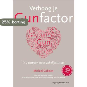 Verhoog je gunfactor 9789024401154 Michiel Cobben, Verzenden, Michiel Cobben