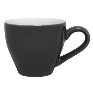 Espressokopjes | CAFÉ | Keramiek | Grijs | 10cl | 12 Stuks, Verzenden, Nieuw in verpakking
