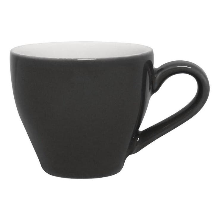 Espressokopjes | CAFÉ | Keramiek | Grijs | 10cl | 12 Stuks, Articles professionnels, Horeca | Équipement de cuisine, Envoi