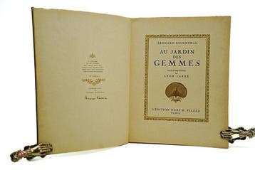 Léonard Rosenthal / Léon Carré - Au jardin des gemmes - 1924