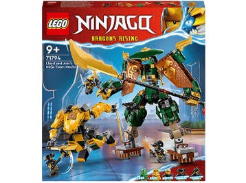 LEGO NINJAGO : Lloyd en Arins Ninjateammecha met 2 figuren, Verzenden