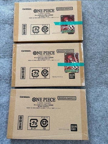 Bandai - 3 Sealed box - One Piece, Nieuw