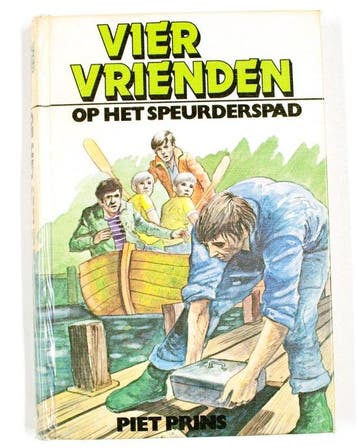 Vier vrienden op het speurderspad - Prins, Boeken, Detectives, Verzenden, Nieuw