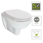 Wandcloset BWS 49cm Compact | One Pack Revit KIWA met, Ophalen of Verzenden, Overige typen