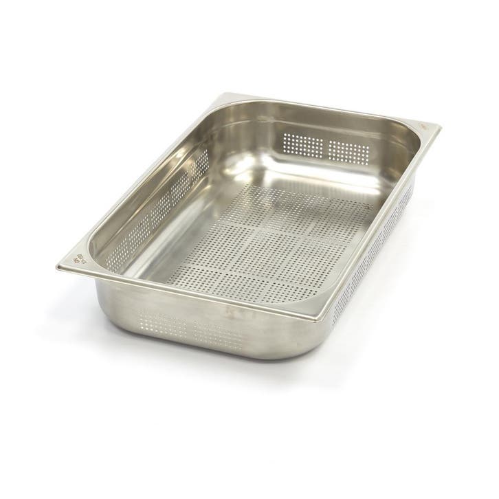 Gastronorm Bak - 1/1 GN - 10 cm Diep - RVS - Geperforeerd, Zakelijke goederen, Horeca | Keukenapparatuur, Nieuw in verpakking