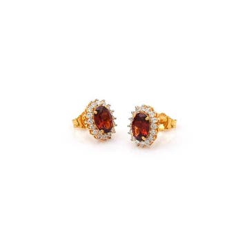 Sans prix de réserve - Boucles doreilles cloutées - 14