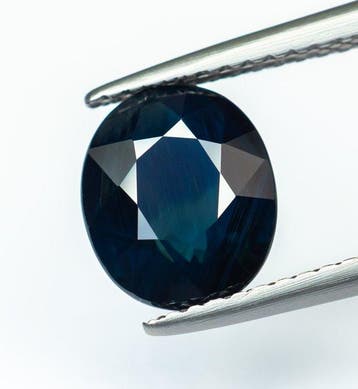 Zonder minimumprijs Saffier - 2.35 ct - Bellerophon Gemlab -