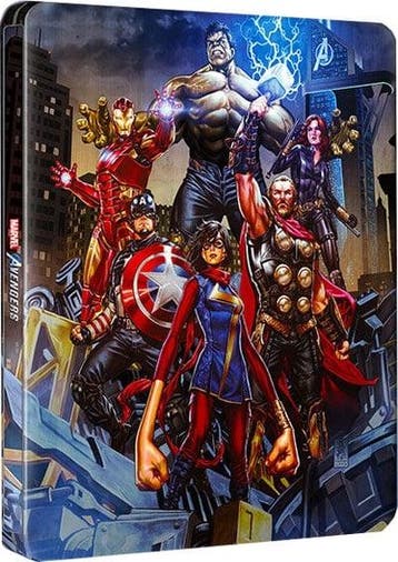 Marvel Avengers Steelbook Edition + Game PS4 (PS4 Games), Ophalen of Verzenden