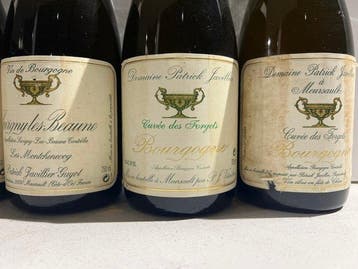 1996 x 4 Patrick Javillier Guyot Savigny les Beaune Les, Collections, Vins