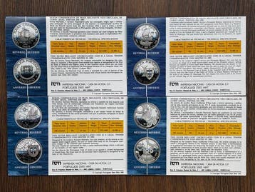 Portugal. 1989/1990, Coleção Completa de 4 Carteiras