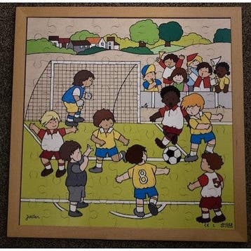 Rolf Puzzel voetbal (81 stukjes), Verzenden, Nieuw