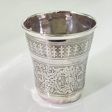 Beker - Louis XVI and Renaissance Revival - .950 zilver -, Antiek en Kunst