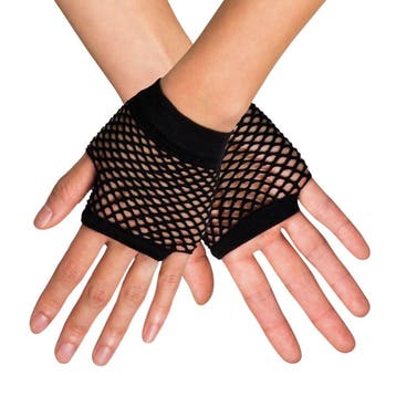 Handschoenen Visnet Zwart Kort, Verzenden